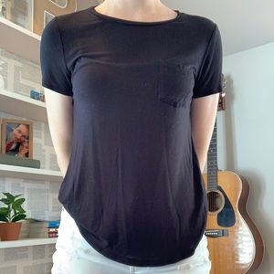 Black Pocket T-Shirt